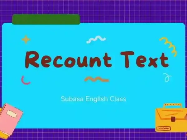 Recount Text  (1) Recount Text  (1)